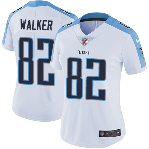 2019 Women Tennessee Titans 82 Walker white Nike Vapor Untouchable Limited NFL Jersey
